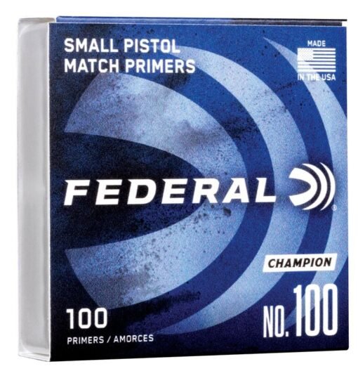🧨 Federal Small Pistol Primers – Champion No. 100
