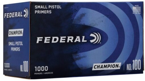 🧨 Federal Small Pistol Primers – Champion No. 100