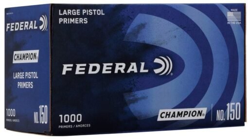 Federal Large Pistol Primers – Champion No. 150
