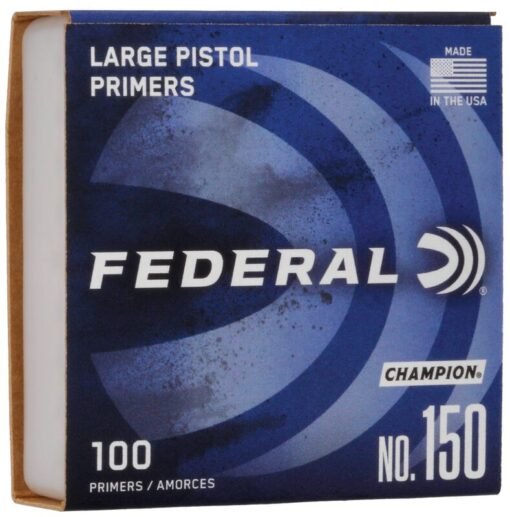 Federal Large Pistol Primers – Champion No. 150