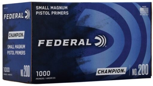 Federal Small Magnum Pistol Primers – Champion No. 200