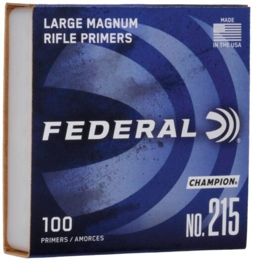 Federal Large Magnum Rifle Primers – Champion No. 215