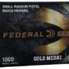 Federal Gold Medal Small Magnum Pistol Match Primers – No. GM200M