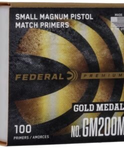 Federal Gold Medal Small Magnum Pistol Match Primers – No. GM200M