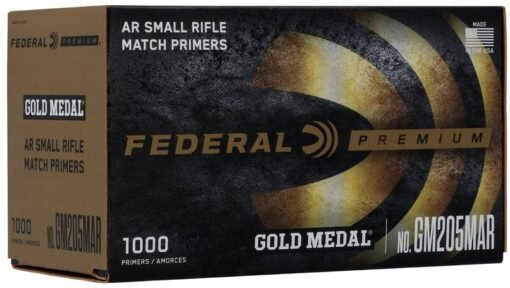 Federal Gold Medal Match Small Rifle Primers No. GM205MAR